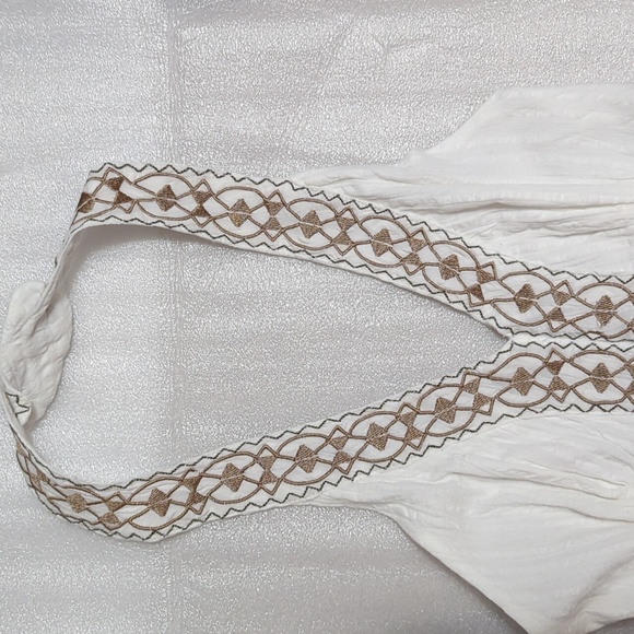 Mai Tai Women's White Halter Top Size Large - Picture 5 of 14